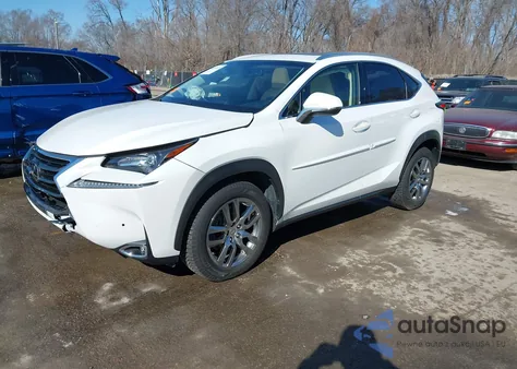 2016 Lexus Nx 200T z USA, uszkodzony, nr VIN JTJBARBZ7G2061573
